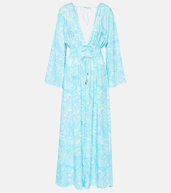 Melissa Odabash Farrah printed kaftan