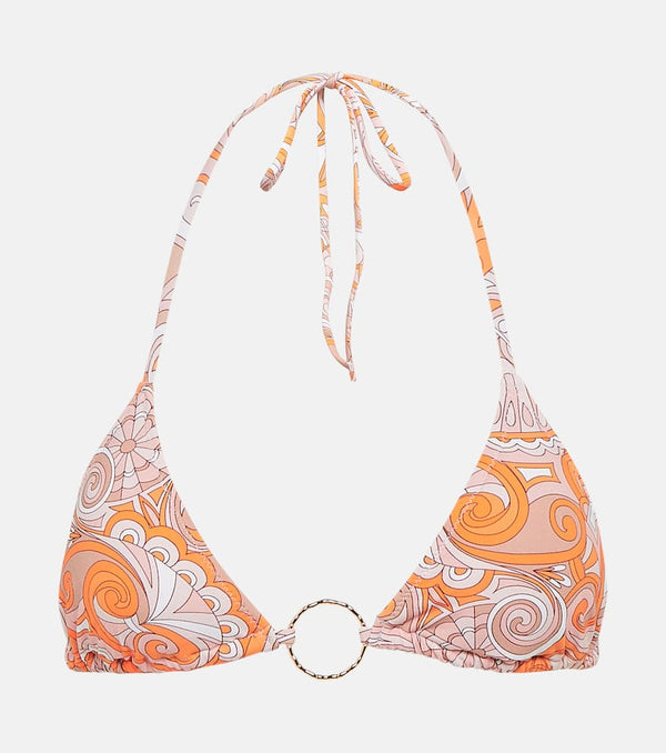 Melissa Odabash Miami printed bikini top