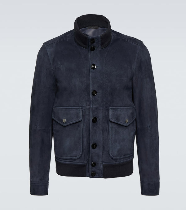 Tom Ford Suede bomber jacket