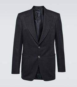 Tom Ford Shelton wool, mohair, and silk blazer