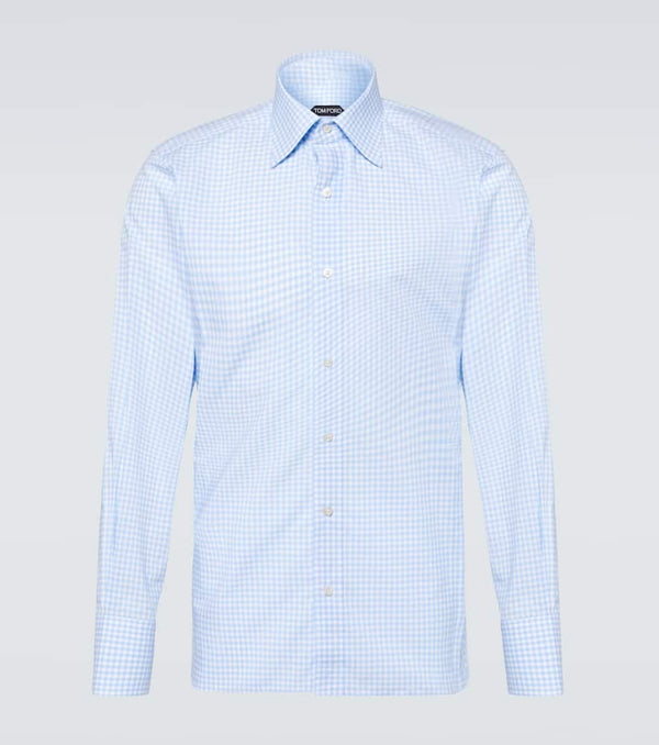 Tom Ford Gingham cotton shirt