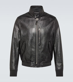 Tom Ford Leather bomber jacket