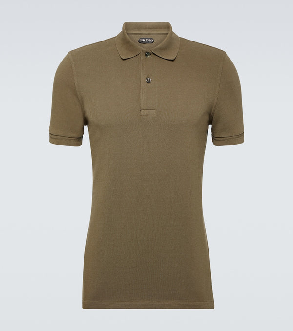 Tom Ford Cotton pique polo shirt