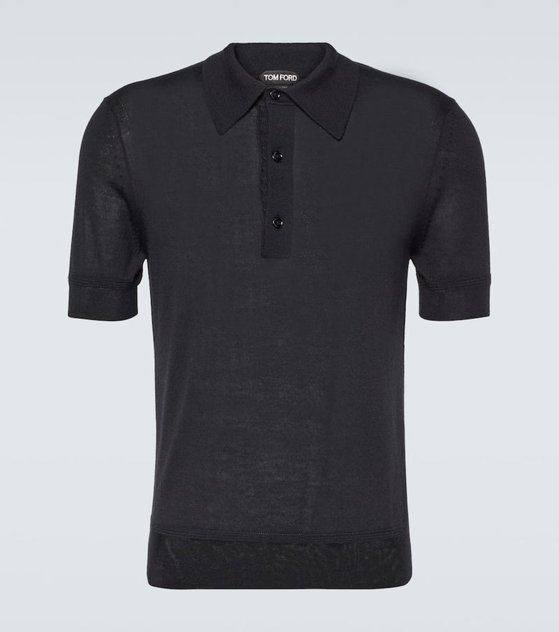 Tom Ford Cashmere and silk polo shirt