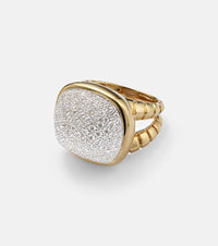 Marina B Tigella 18kt gold ring with diamonds