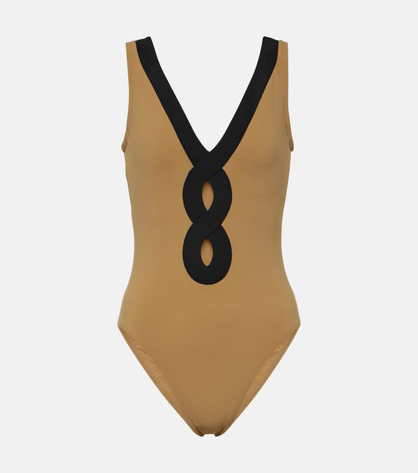 Karla Colletto Octavia cutout swimsuit