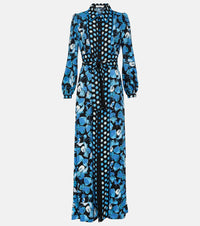 Diane von Furstenberg Joshua floral crepe maxi dress