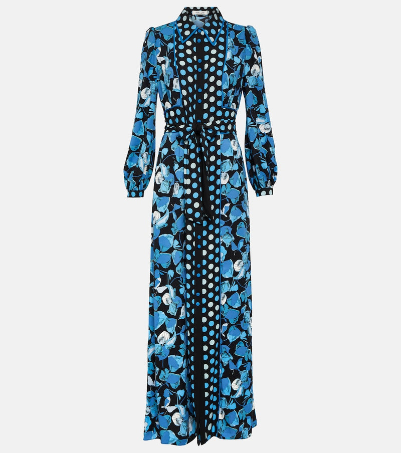 Diane von Furstenberg Joshua floral crepe maxi dress
