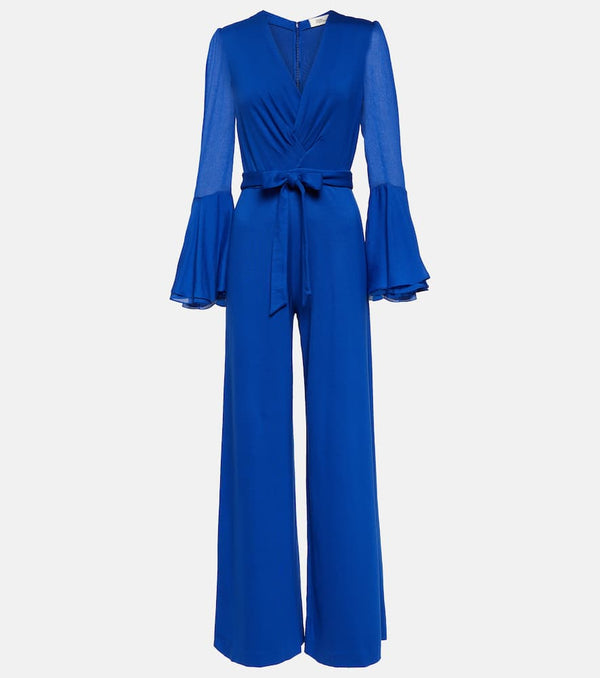 Diane von Furstenberg Shing jersey wide-leg jumpsuit