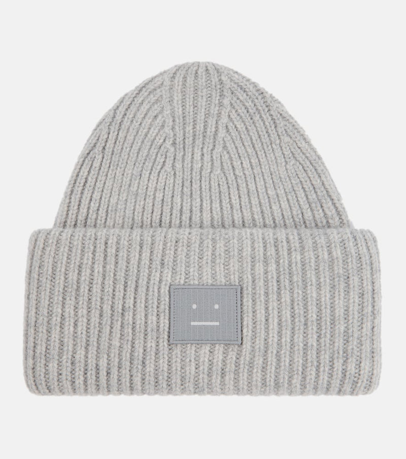 Acne Studios Pansy ribbed-knit wool beanie