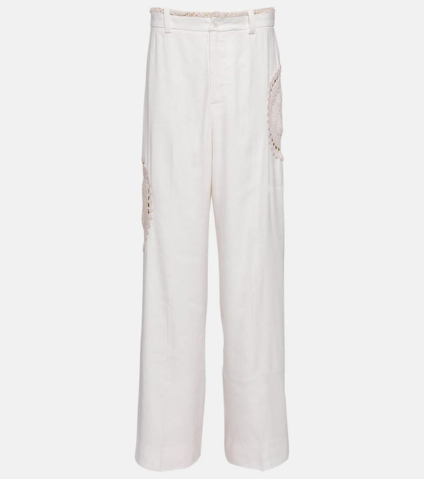 SIR Atacama linen-blend wide-leg pants