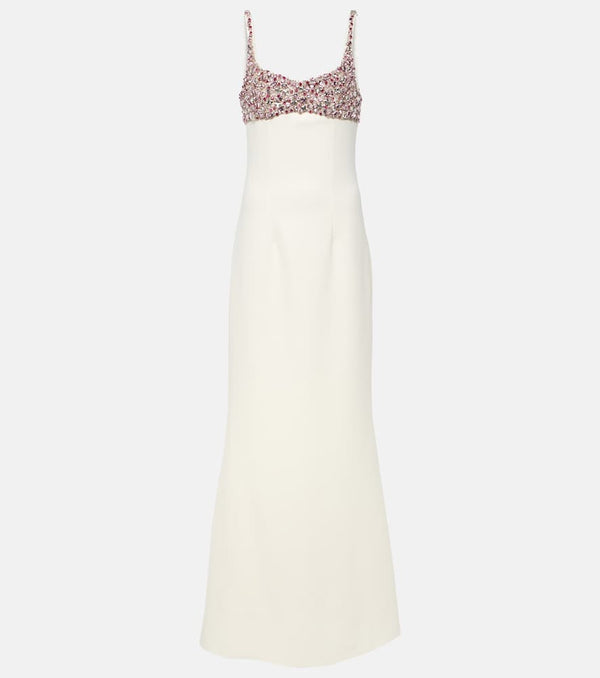 Safiyaa Beatriz embellished gown