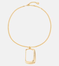 Jacquemus Le Collier Ovalo pendant necklace