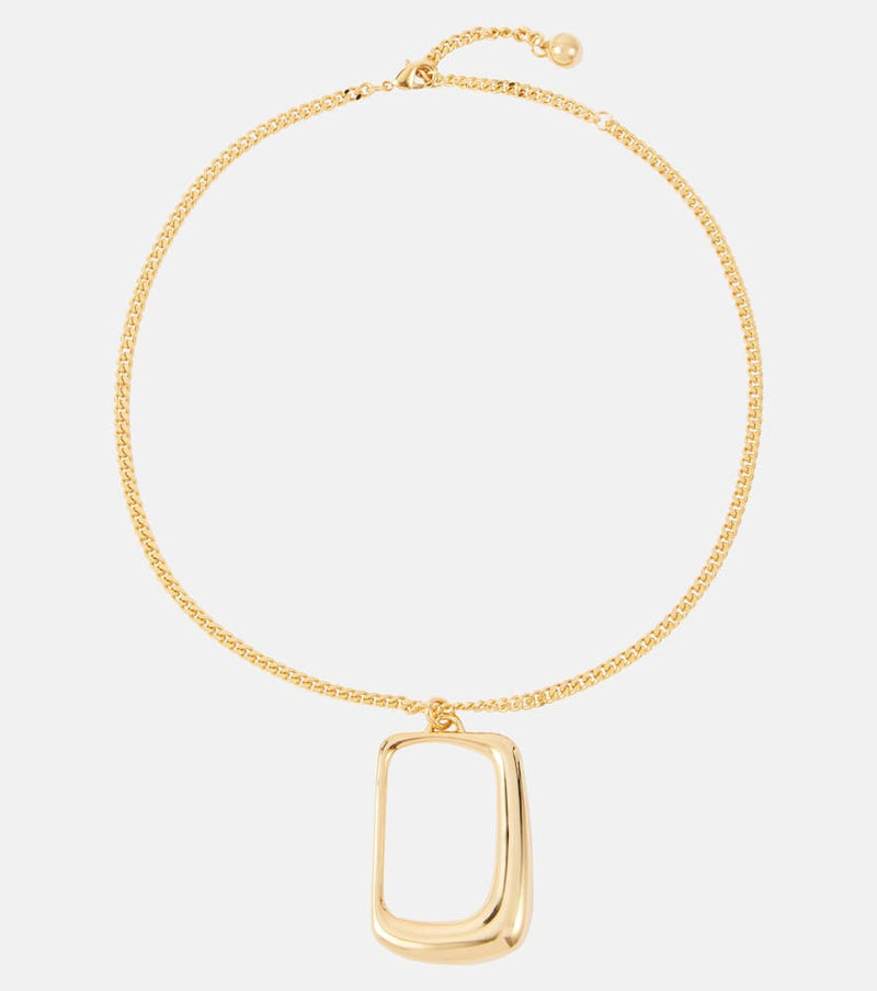 Jacquemus Le Collier Ovalo pendant necklace