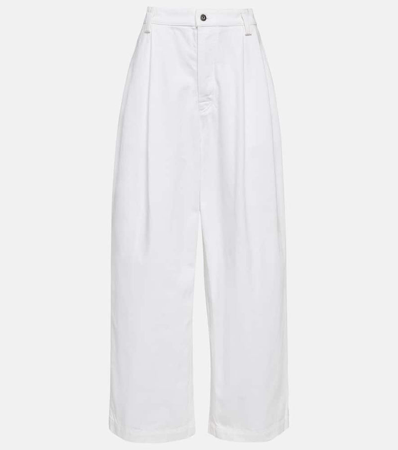 Bottega Veneta High-rise wide-leg jeans