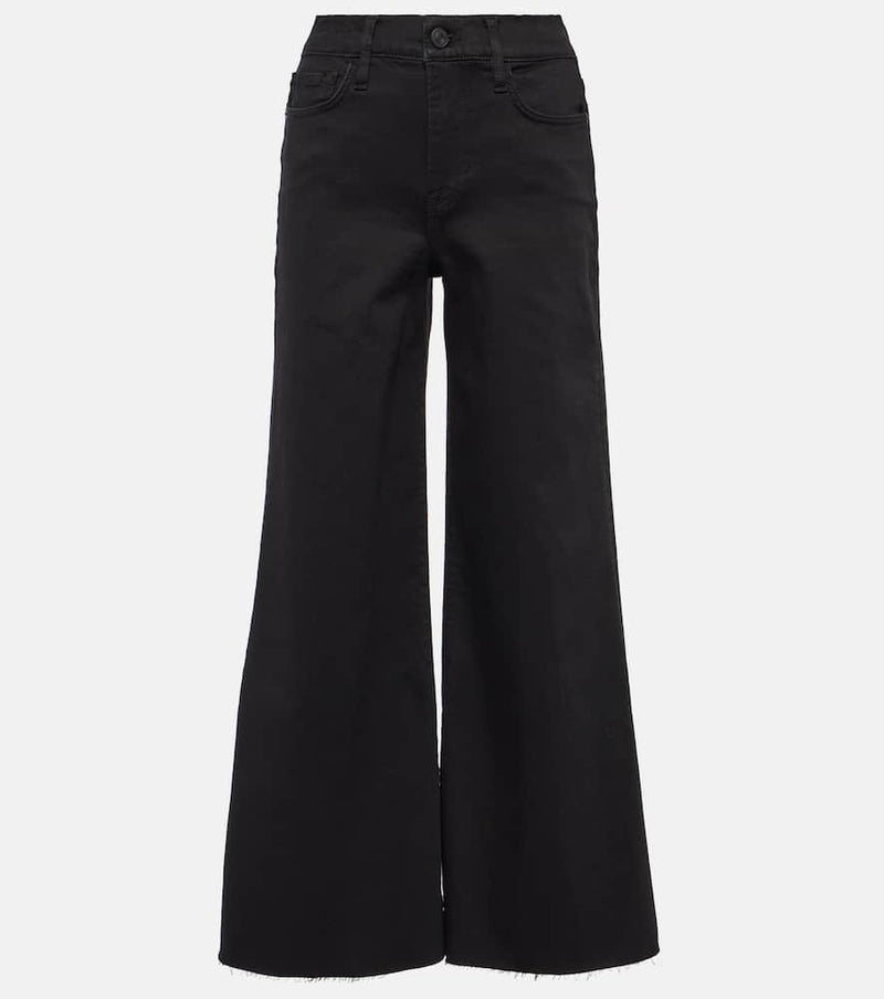 Frame Le Palazzo Crop wide-leg jeans