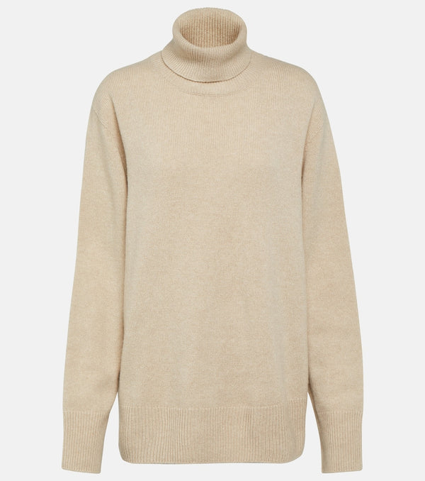 The Row Stepny wool and cashmere turtleneck sweater