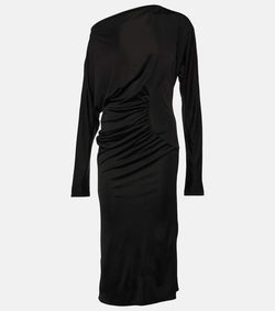 Khaite Oron ruched jersey maxi dress