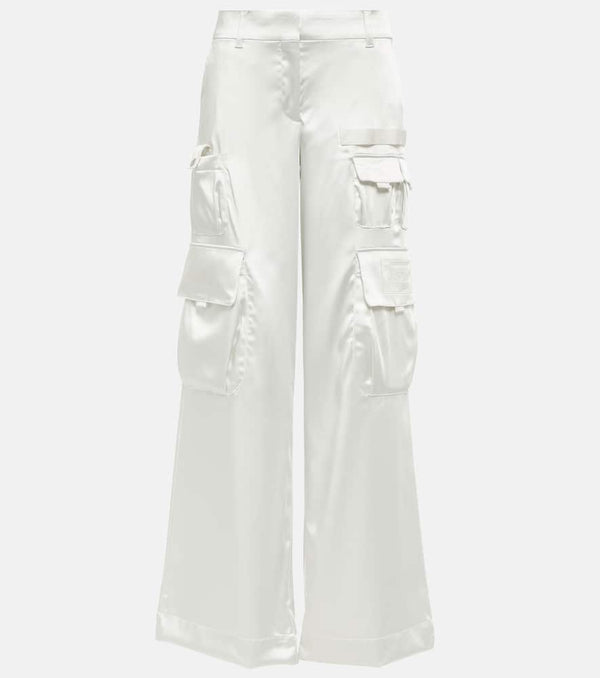 Off-White Satin cargo pants