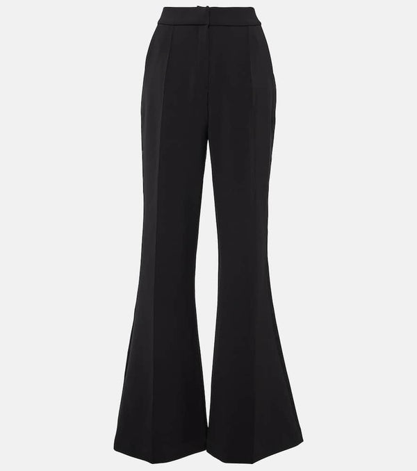 Elie Saab Cady and satin flared pants