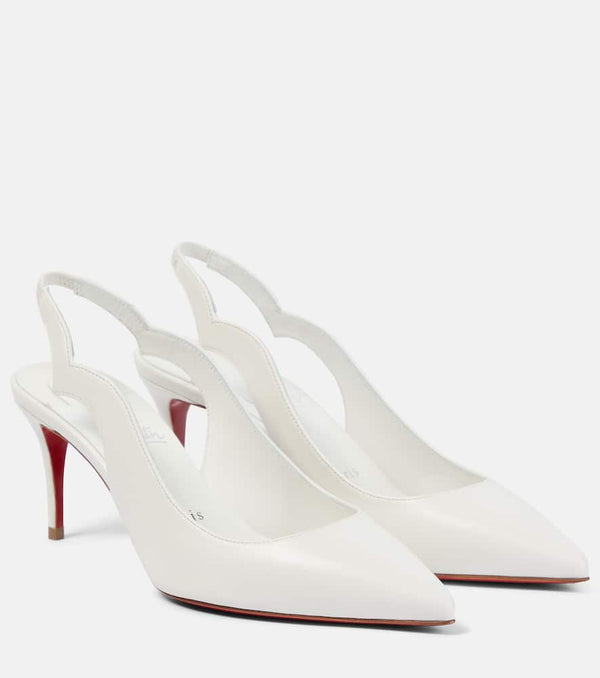 Christian Louboutin Hot Chick leather slingback pumps