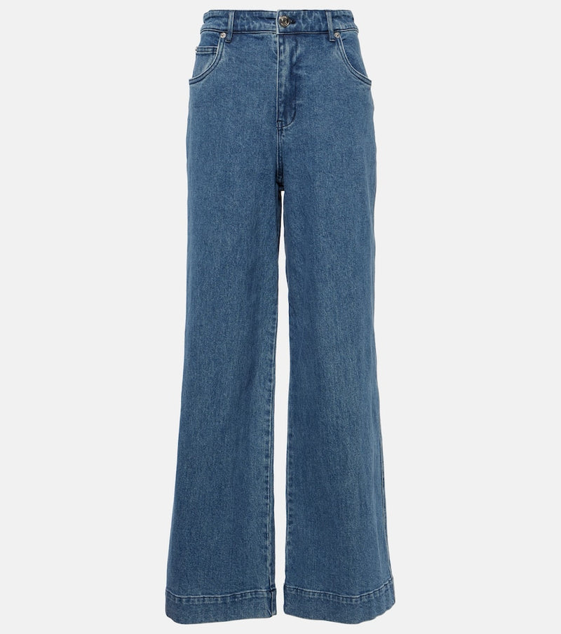 Staud Grayson wide-leg jeans