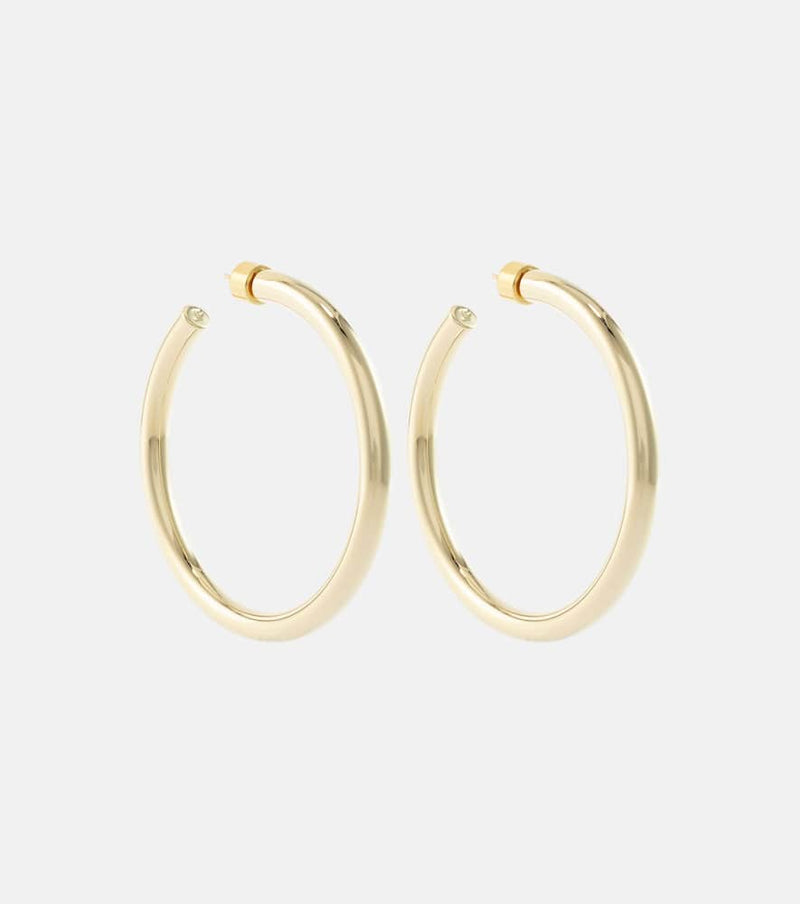 Jennifer Fisher Natasha 14kt gold-plated hoop earrings