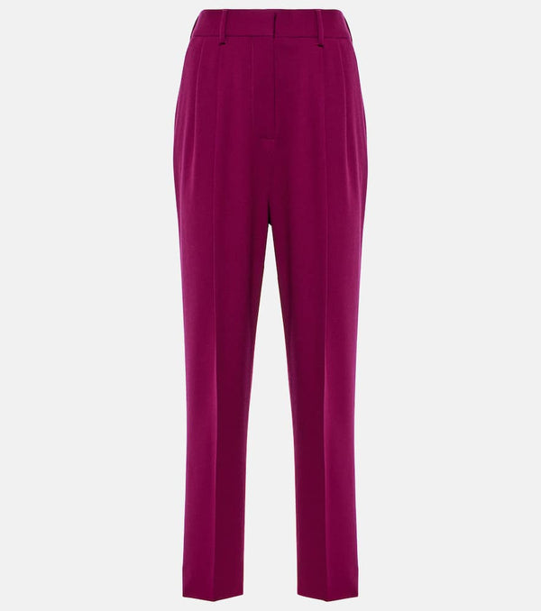 Blazé Milano Banker high-rise virgin wool straight pants