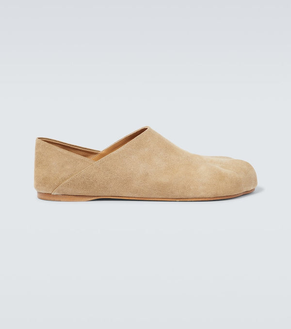 JW Anderson Paw suede loafers