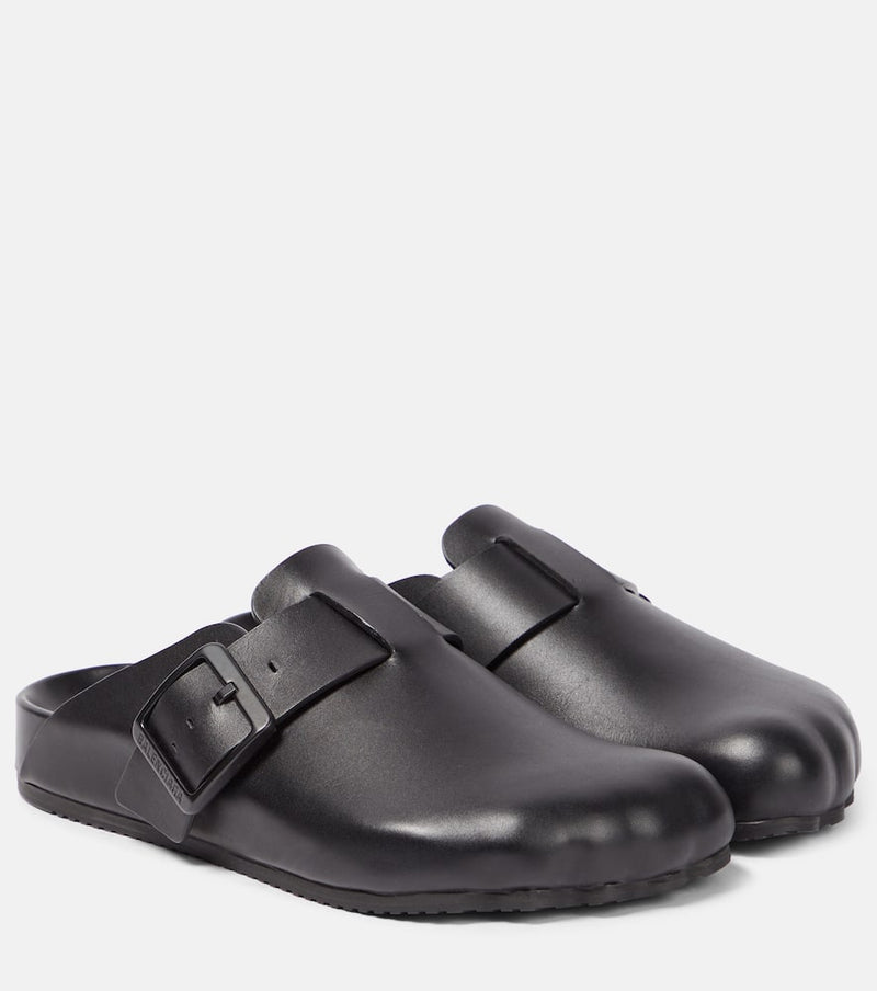 Balenciaga Sunday leather clogs