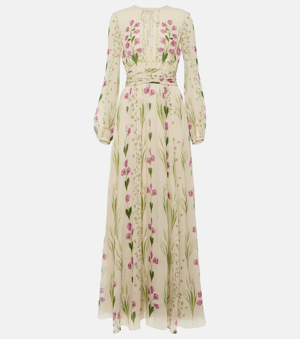 Giambattista Valli Pensées Sauvages silk gown