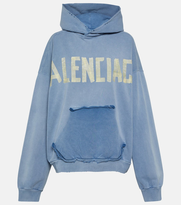 Balenciaga Tape Type cotton fleece hoodie