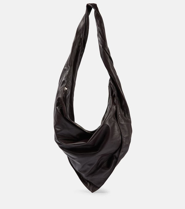 Lemaire Scarf leather shoulder bag