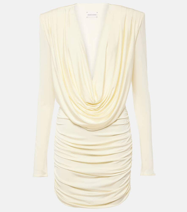 Magda Butrym Draped jersey minidress