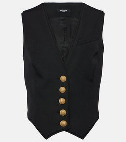 Balmain Virgin wool vest