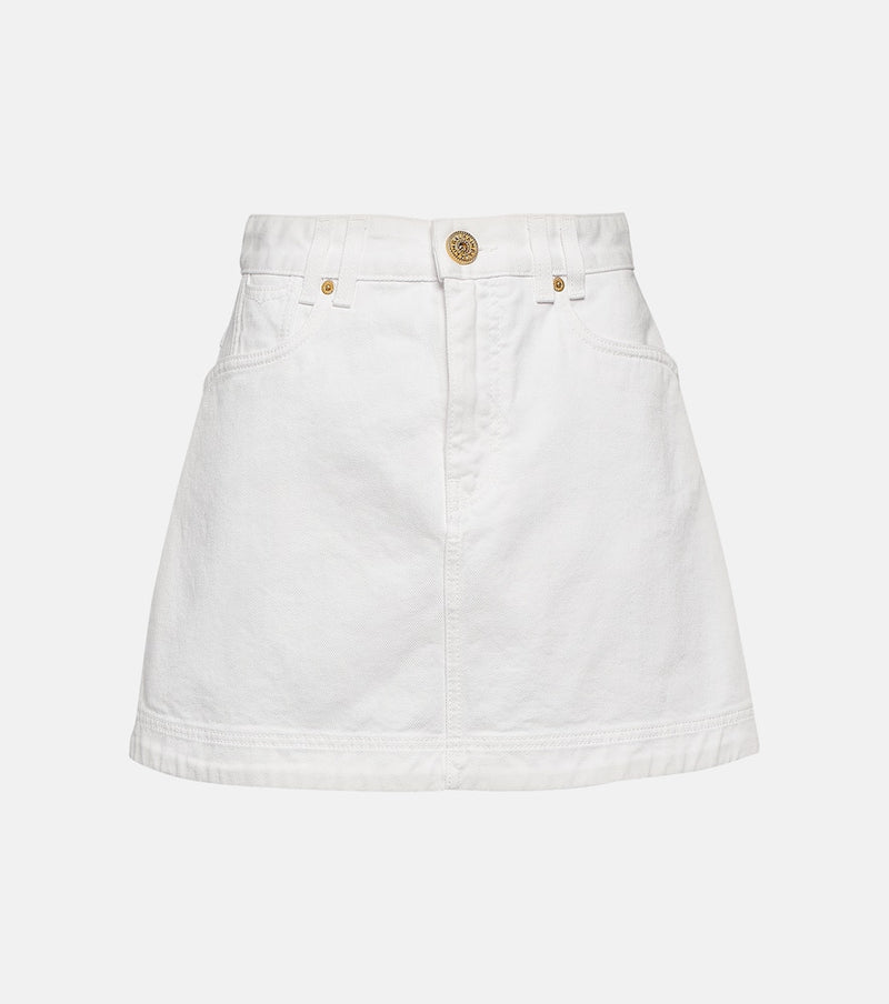 Balmain Denim miniskirt