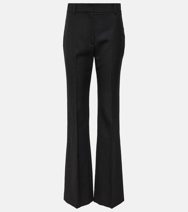 Nili Lotan Corette high-rise virgin wool straight pants