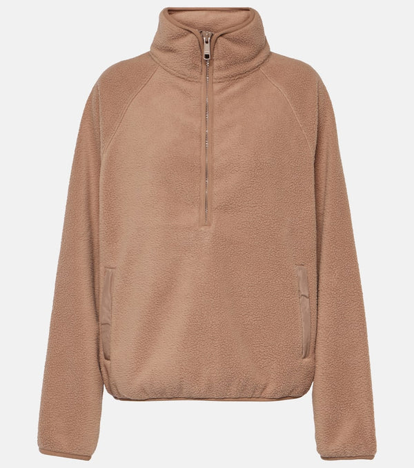 The Upside Harlow fleece half-zip sweater