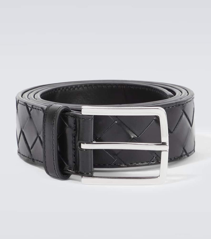 Bottega Veneta Intrecciato leather belt
