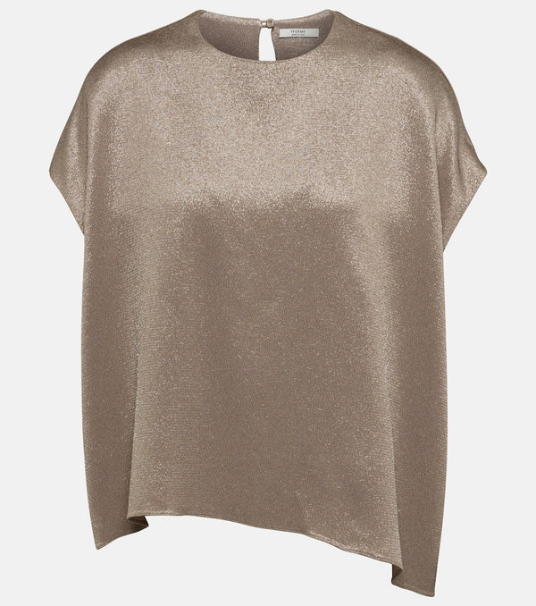 Fforme Ethel metallic top