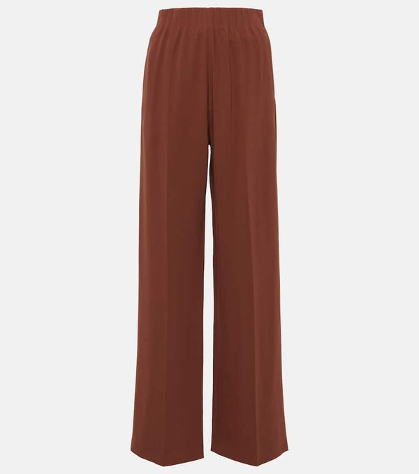 Fforme Maud high-rise lamé wide-leg pants