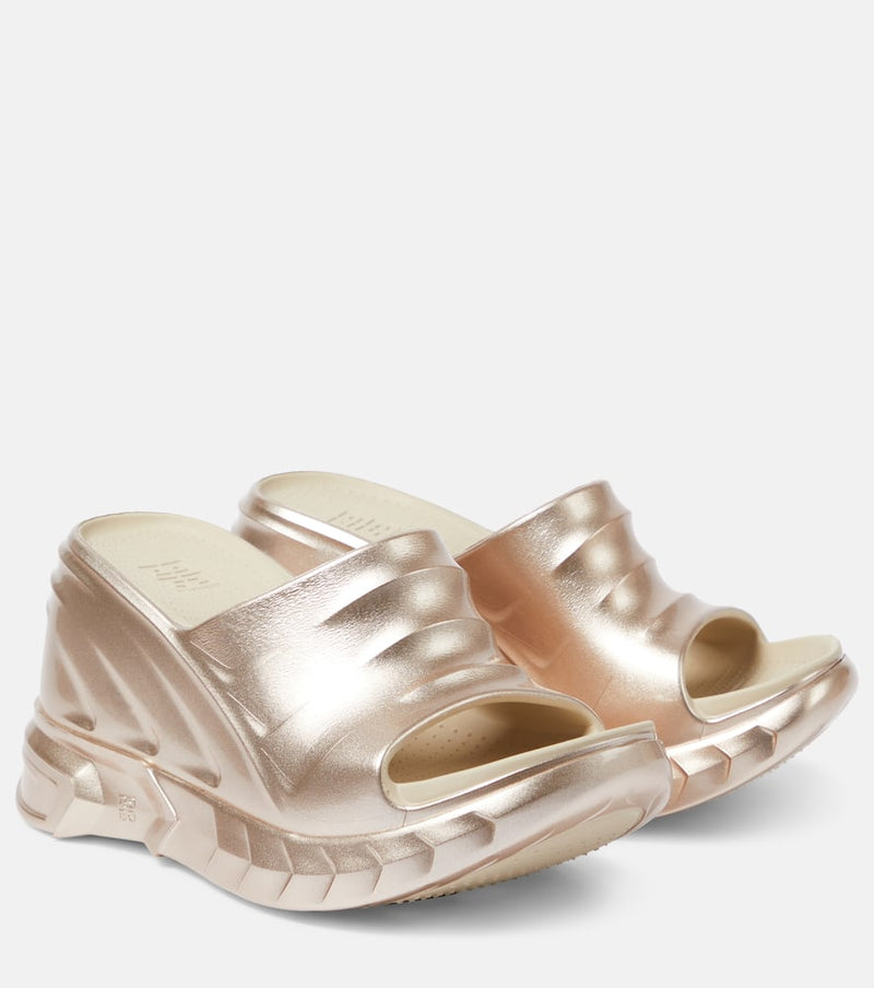 Givenchy Marshmallow platform slides