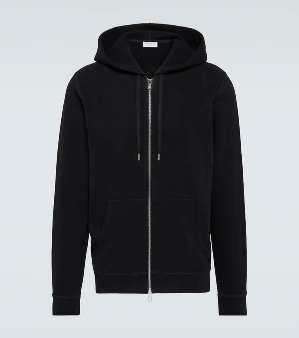 Sunspel Loopback cotton hoodie