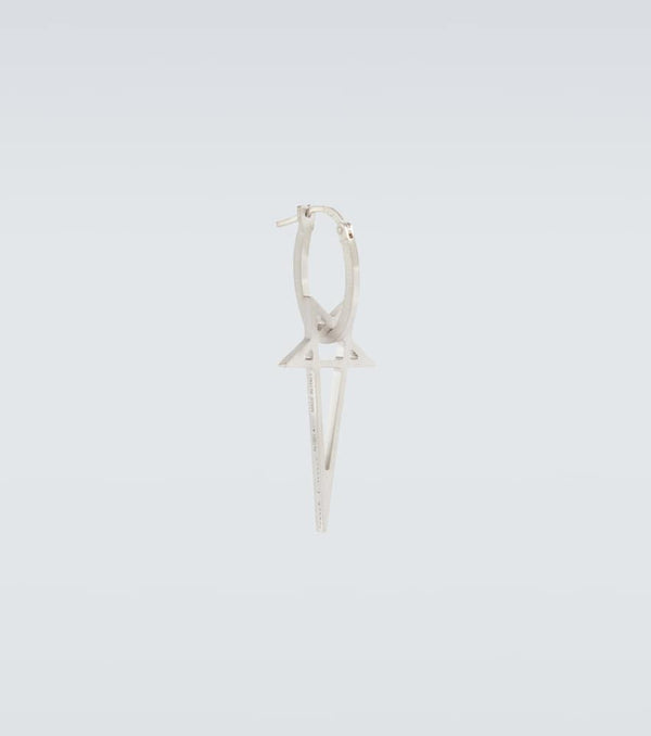 Rick Owens Sterling silver earrings