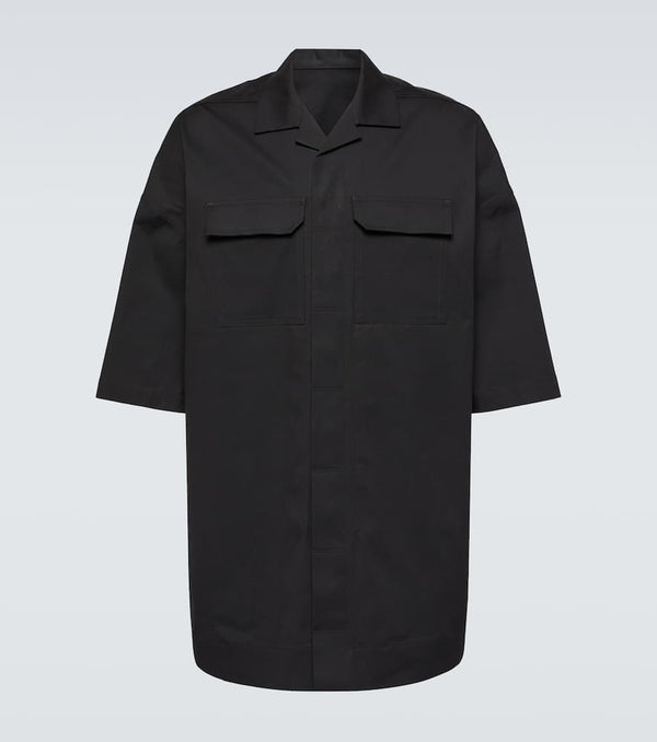 Rick Owens Magnum Tommy cotton-blend poplin shirt