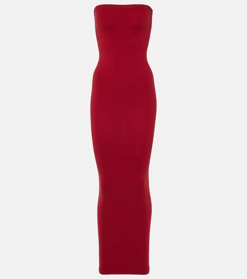 Wolford Fatal strapless jersey maxi dress