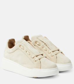 Max Mara Maxi suede sneakers