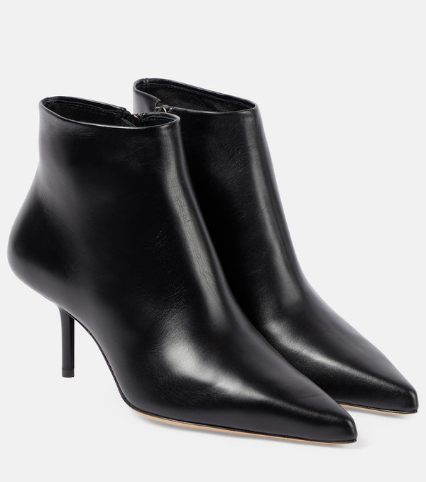 Max Mara Leather ankle boots