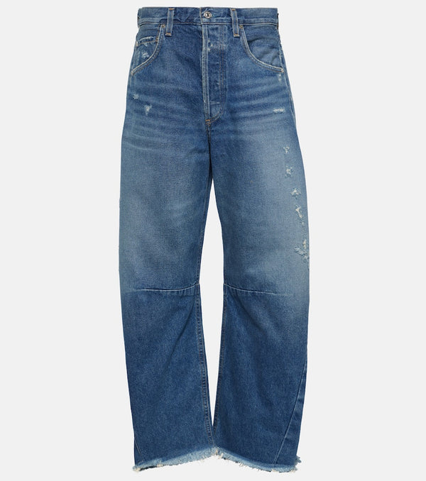 Citizens of Humanity Horseshoe high-rise barrel-leg jeans