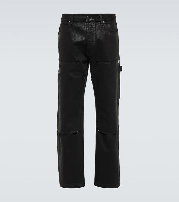 Amiri Wax Carpenter cotton cargo jeans